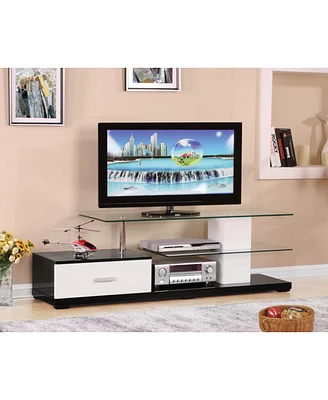 Simplie Fun Ivana Tv Stand for Home or Office Use