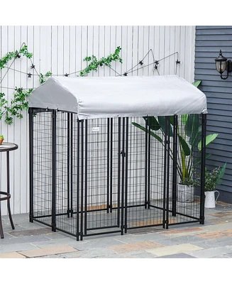 Streamdale Furniture Premium Outdoor Dog Kennel Protected from Rain, Sun, and Heat