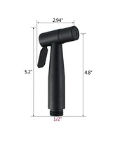 Streamdale Furniture Handheld Bidet Sprayer For Toilet Matte