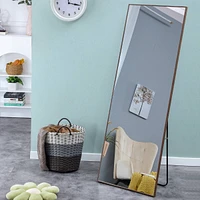 Streamdale Furniture Eco-Friendly Solid Wood Vanity Mirror with Hd Explosion-Proof Glass