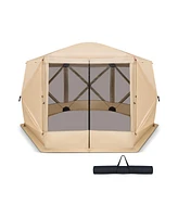 Slickblue 11.5 X Ft Pop-up Screen House Tent with Portable Carrying Bag