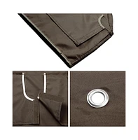 11.8'x9.8' Canopy Top Replacement Beige for 2-Tier Sunjoy L-GZ288PST-4D Gazebo Cover