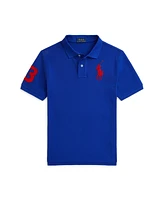 Polo Ralph Lauren Big Boys Pony Cotton Mesh Shirt