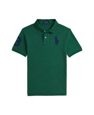 Polo Ralph Lauren Big Boys Big Pony Cotton Mesh Polo Shirt