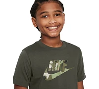 Nike Big Kids Sportswear Cotton Logo Graphic T-Shirt