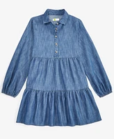 Epic Threads Girls Cotton Chambray Shirtdress, Created for Macy's