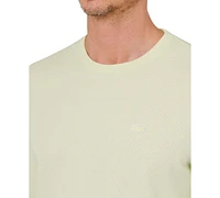 Lacoste Men's Waffle-Knit Thermal Sleep Shirt