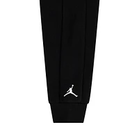 Jordan Little Boys Jumpman Team Blocked Crewneck Top & Jogger Pants, 2 Piece Set