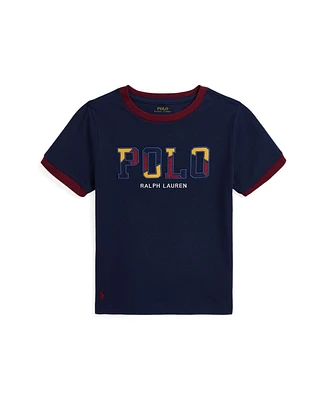 Polo Ralph Lauren Toddler and Little Boys Corduroy-Logo Cotton Jersey Tee