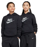 Nike Big Kids Sportswear Club Fleece Logo Hoodie