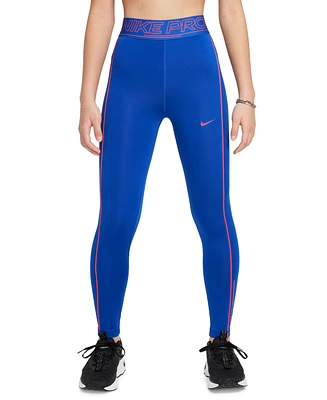 Nike Big Girls Pro Dri-fit Mid-Rise Leggings