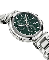 Ferragamo Men's Swiss Chronograph Idillio Stainless Steel Bracelet Watch 42mm