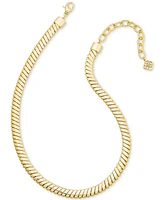 Kendra Scott Omega Chain Collar Necklace, 15-1/2" + 3" extender