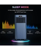 Vebreda 8000 Btu 3-in-1 Portable Air Conditioner with Remote Control