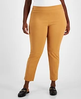 Jm Collection Plus Pull-On Cambridge Pants, Created for Macy's