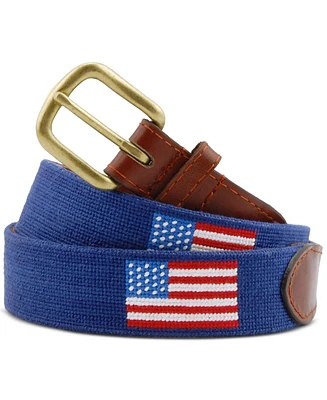 Smathers & Branson Men's American Flag Belt