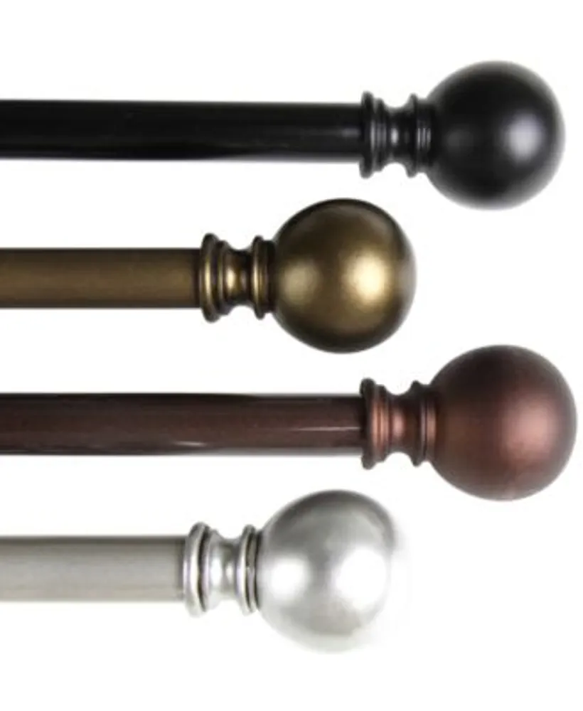 Rod Desyne Luna Single Curtain Rod Collection