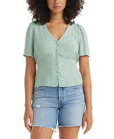 Levi's Women's Dolores Short-Sleeve Blouse