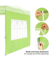 InstaHibit Privacy Window Sidewall UV30+ Fits 10x10ft Canopy Camping 2 Pieces