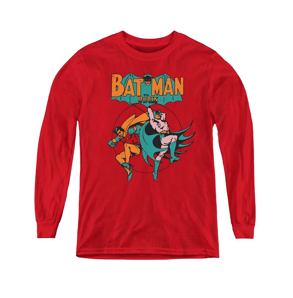 Dc Comics Boys Youth Starling Shock Long Sleeve Sweatshirts