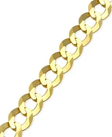 Cuban Chain Link Bracelet in 10k Gold