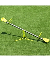 Kids Seesaw Swivel Children Teeter Totter Outdoor Play Set for 2 Children