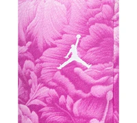 Jordan Big Girls Brooklyn Floral-Print Fleece Pants