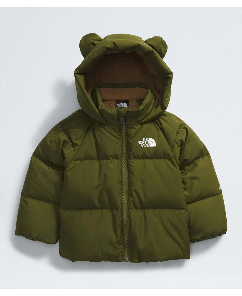 The North Face Baby Down Fleece-Lined Hooded Jacket