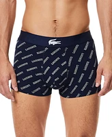 Lacoste Men's 3-Pack Regular-Fit Stretch Trunk Underwear