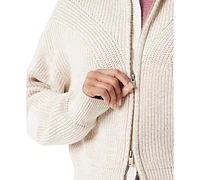 Bass Outdoor Women's Funnel-Neck Zippered Sweater