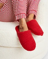 State of Day Women's Boxed Sherpa Slippers, Created for Macy's