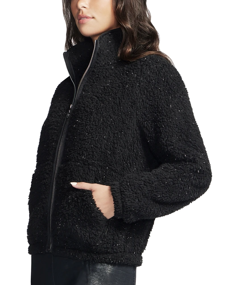 Skechers Women's GoSnuggle Shine Fleece Jacket