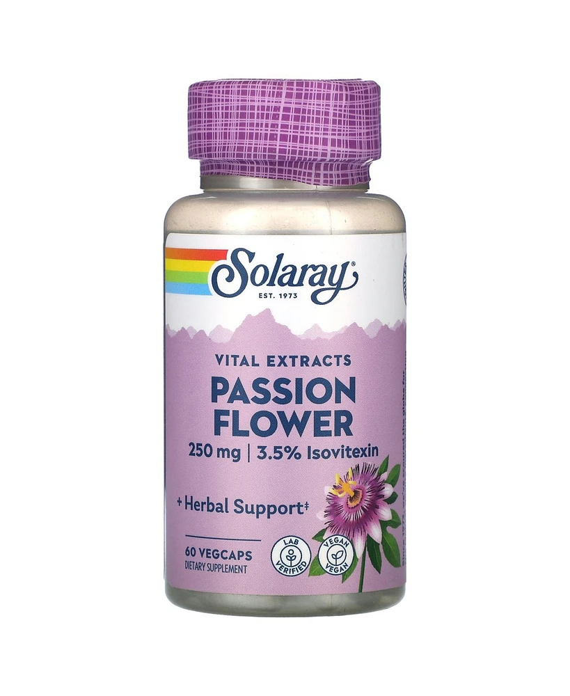 Solaray Vital Extracts Passion FLower 250 mg