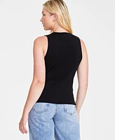 On 34th Women's Ribbed Crewneck Sweater Tank, Created for Macy's
