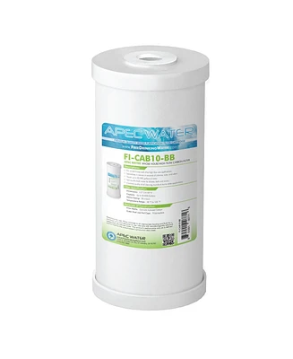 Apec Water Systems Whole House High Flow Radial-Flow Gac Carbon Filter 4.5"x 10", 25 Micron