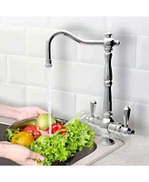 Apec Water Systems Rialto Hot and Cold Water Reverse Osmosis Faucet - Chrome, Lead-Free