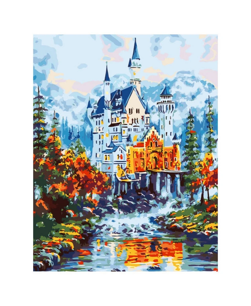 Artwille Paint by Number Kit Fabulous Castle - Assorted Pre