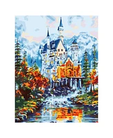 Artwille Paint by Number Kit Fabulous Castle - Assorted Pre