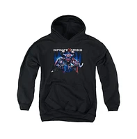 Infinite Crisis Boys Youth Ic Super Pull Over Hoodie / Hooded Sweatshirt