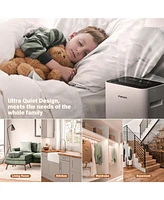 Waykar Fehom 50 Pints Dehumidifier for Home Basements 4,500 Sq.Ft with Drain Hose Timer