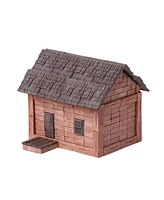 Wise Elk Mini Bricks Construction Set - Tile Roof House New - Assorted Pre