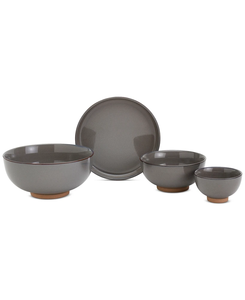 Infuse Nesting 4 Pc. Noodle Bowl Set, Service for 1