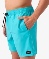 O'Neill Men's Lennox Hermosa Solid Volley 17 Swim Shorts