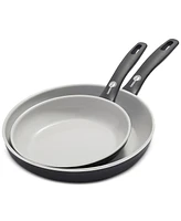 GreenPan Dover 8" & 10" 2-Piece Frypan Set