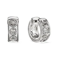 Judith Ripka Vienna Huggie Hoop Earrings