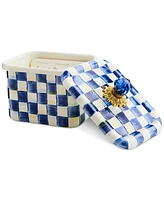 Mackenzie-Childs Royal Check Recipe Box