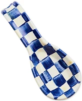 Mackenzie-Childs Royal Check Spoon Rest