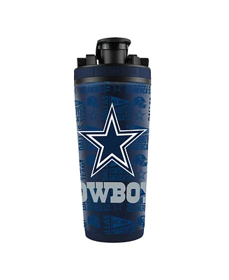 Wincraft Dallas Cowboys 26oz. 4D Stainless Steel Ice Shaker Bottle