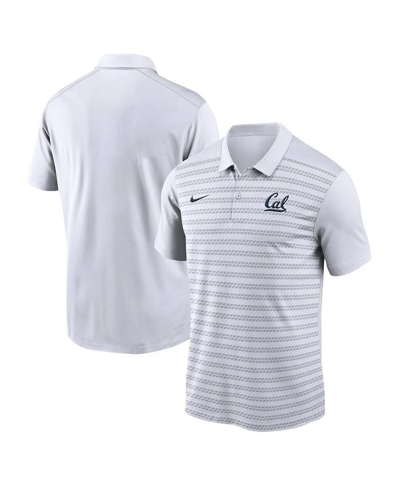 Nike Men's White Cal Bears 2024 Early Season Coaches Sideline Polo