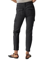 Sanctuary Women's Sculpted Hayden Straight-Leg Cargo Pants